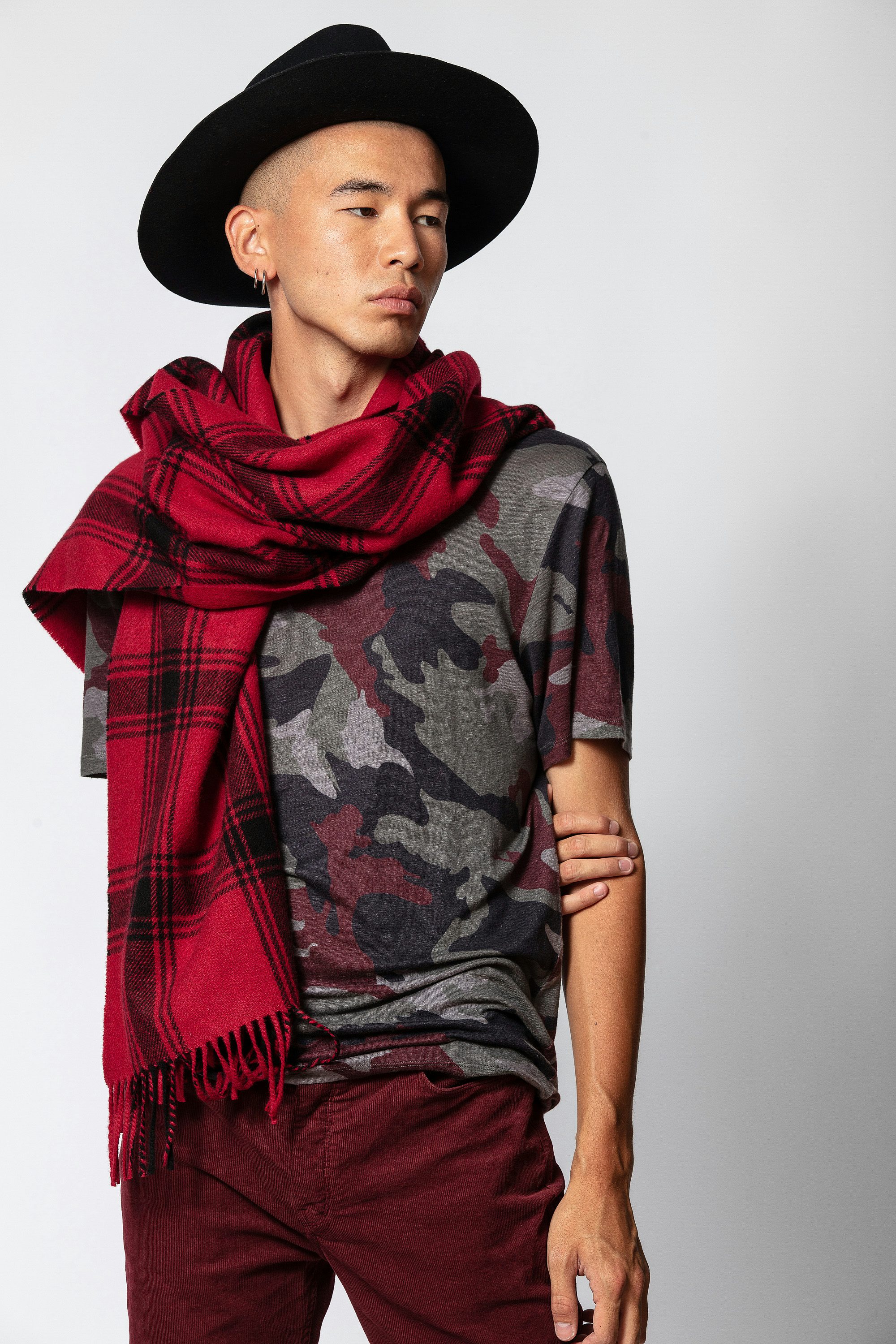 Tommy Lin Camou T-shirt - Men’s camouflage print T-shirt.